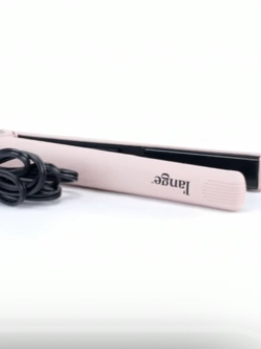 L'ange Aplatir Professional 1" Ceramic Flat Iron Hair Straightener Blush Pink